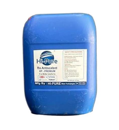 30kg Hi Pure Ro Antiscalant Chemical Packaging Type Can At Rs 3000