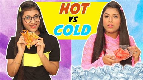 Hot Vs Cold Challenge Samreen Ali Youtube
