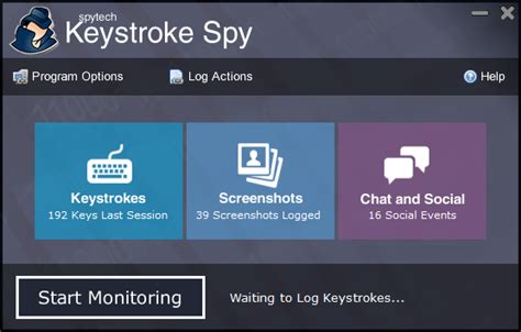Spytech Keystroke Spy Keylogger Software Computer Monitoring Software
