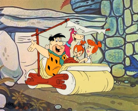 The Flintstones Animation Sericel Cel The Flintstones Photo 24423342 Fanpop