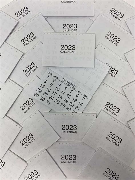 2023 Calendar Tabs Month To Page Perfect For Schools