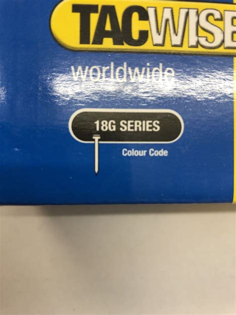 1000xTacwise 18 Gauge Brad Nails 40mm Nails ,tacwise18g/40mm Galv