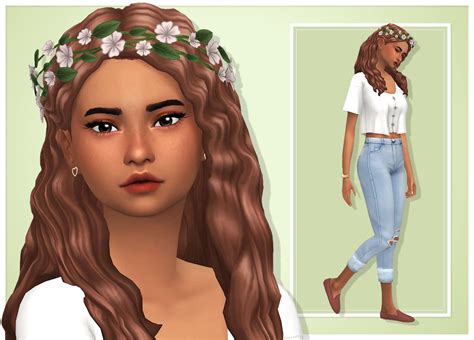 Pin On Sims 4 Hair Female Maxis Match Recolor Images And Photos Finder