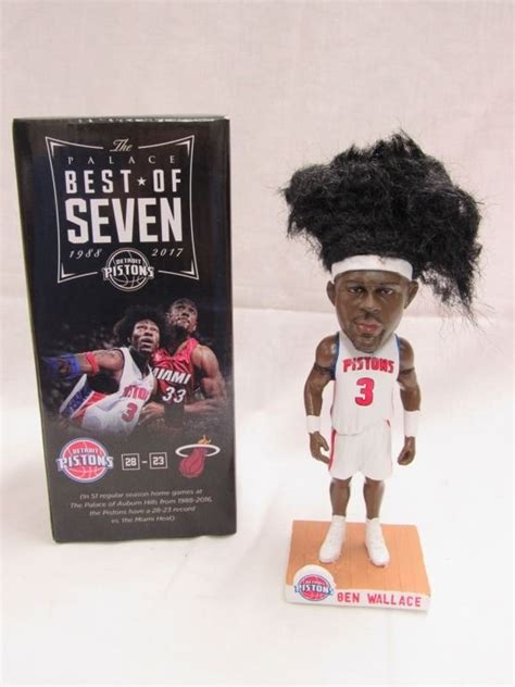 Ben wallace credits g league for saving his retirement. 2017 BEN WALLACE NBA AFRO BOBBIN HEAD
