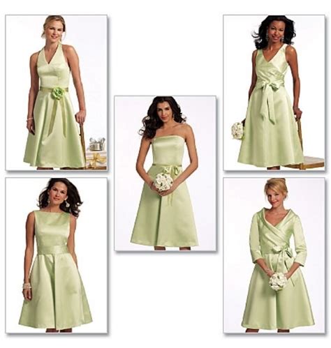 Butterick 5322 Oop Sewing Pattern To Make Bridesmaid Special Dress Lg