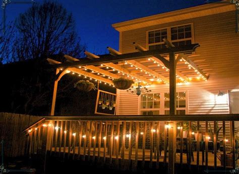 50ft 50 Lights Outdoor String Lights For Patio Garden Backyard Etsy