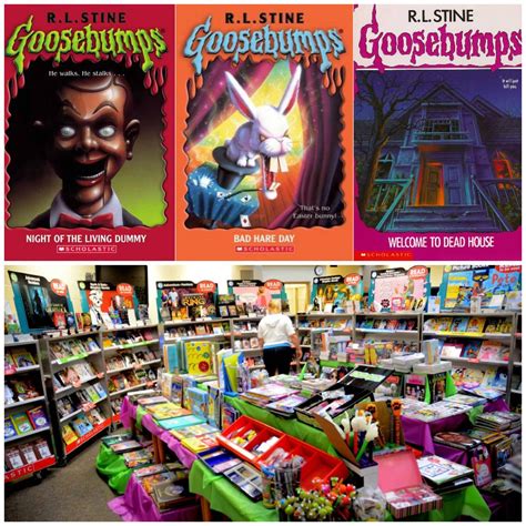 Buying Goosebumps books at the Scholastic Book Fair. : nostalgia