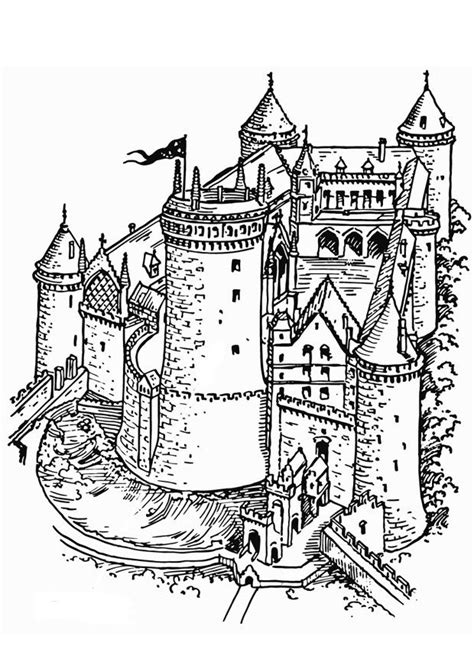 Die hochwertigen pax kleiderschränke bieten unzählige möglichkeiten zur gestaltung von außen und innen. Coloriage château fort - img 13292