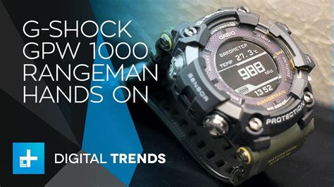The casio rangeman is an amazing watch, full of features and easy to use. G-Shock GPW 1000 Rangeman - Hands On First Look at ...