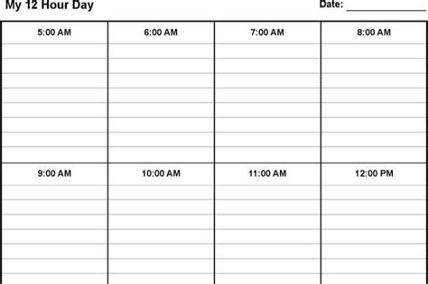359 Schedule Template Free Download