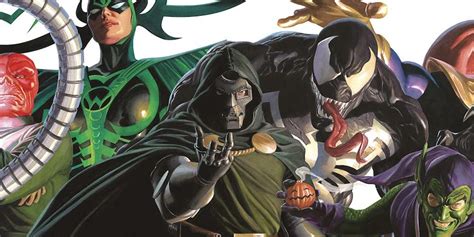 Dig This Upcoming Marvel Villains Poster Book By Alex Ross 13th