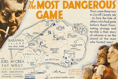 The Most Dangerous Game 1932 The Visuals The Telltale Mind