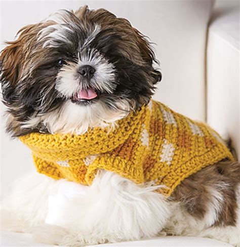 11 Free Crochet Patterns For Dog Sweaters