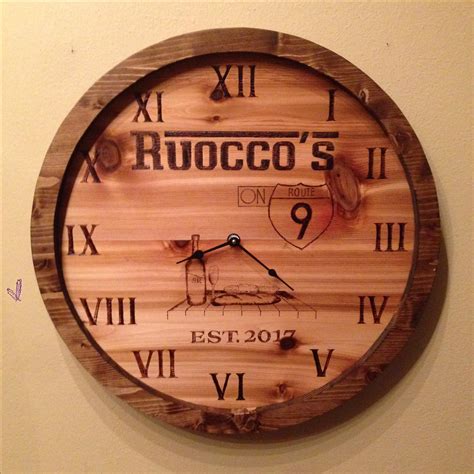 Handmade Custom Clock By Santacruz Designs