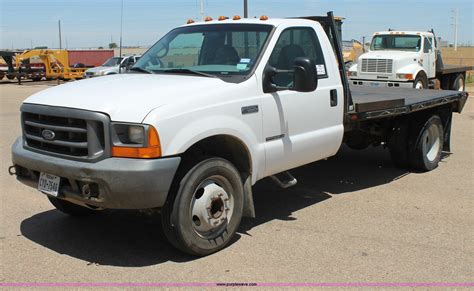 1999 Ford F550 Super Duty Flatbed Truck In Lubbock Tx Item C3886