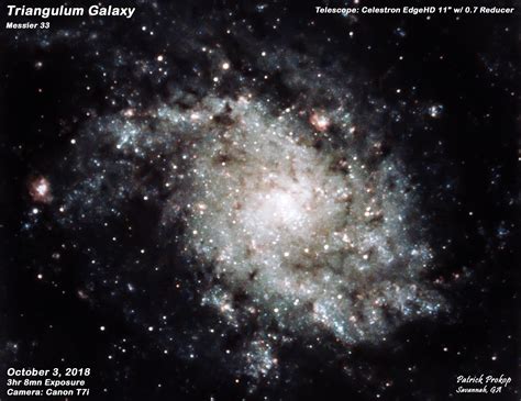 Heavenly Backyard Triangulum Galaxy October 5 2018