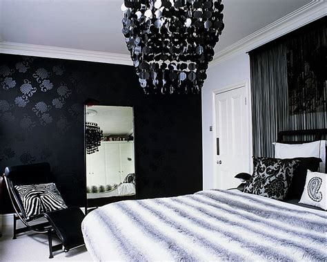 An accent wall is the perfect opportunity to add a pop of color without having to paint the whole room. Dark and Dramatic: Give Your Bedroom a Glam Makeover with ...