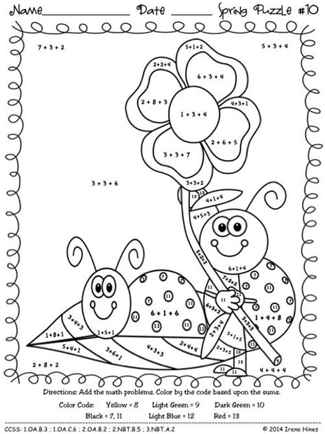 We did not find results for: Color By Number Spring Addition Math Puzzles: ~"Sum ...
