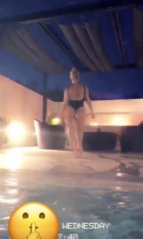 Bebe Rexha Wearing A Moschino Swimsuit Popsugar Fashion Uk Photo 3