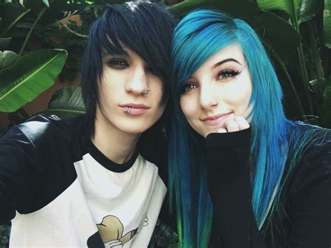 pin by hydee on emo goals cute emo couples pretty emo girls johnnie guilbert