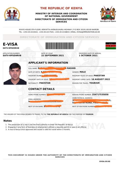 How To Get The Kenya E Visa On Pakistani Passport Wideangledreams