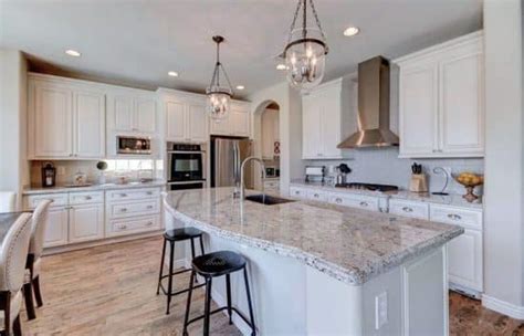 Colonial white granite white cabinets backsplash ideas kitchen. White Granite Countertops (Colors & Styles) - Designing Idea