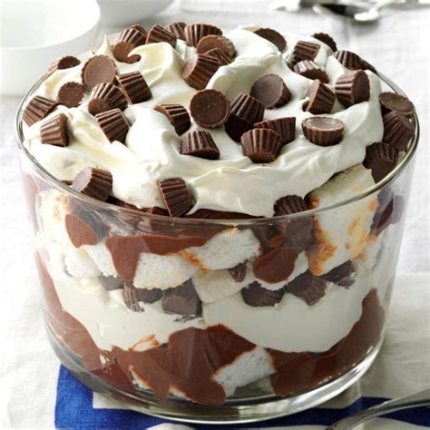 This dangerously simple dessert only requires flour, eggs, and (obviously) nutella. Peanut Butter Cup Trifle Recipe | Taste of Home