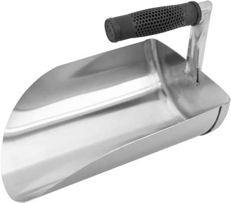 Flour Scoop Made Of Stainless Steel With Handle Made Of Rubber 180300