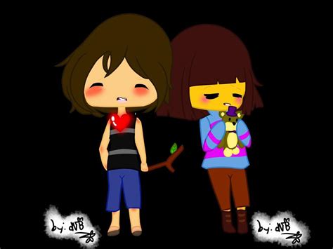 Frisk And The Crying Child Swap• Undertale Amino