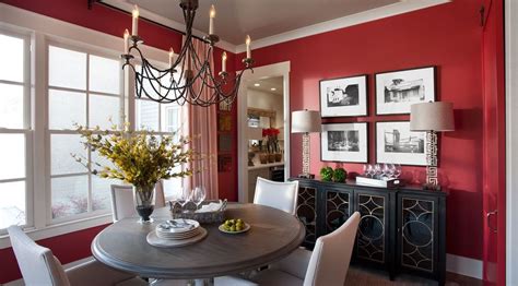 30 Red Dining Room Ideas Will Stimulate Your Appetite Red Dining Room