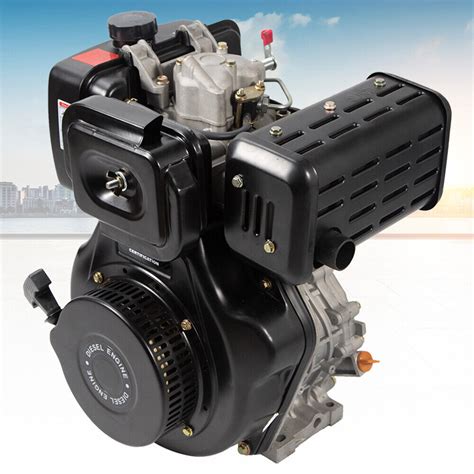 10hp 418cc 4 Stroke Diesel Engine Single Cylinder Air Cooling Motor