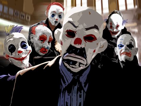 The Heist ~ The Dark Knight Clown Illustration Batman Joker Joker Art