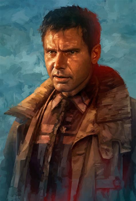 Artstation Rick Deckard Blade Runner