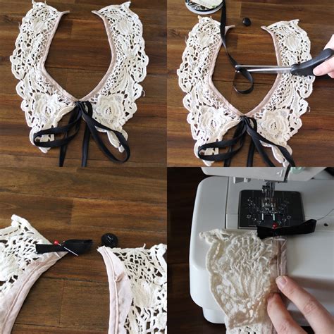 Specs And Wings Dainty Lace Collar Diy
