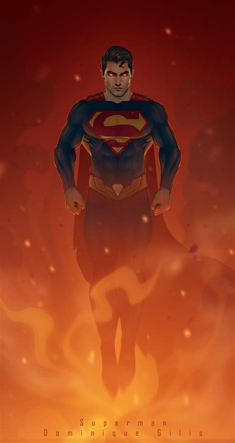 Artstation Superman By Dominique Gilis Superman Wallpaper