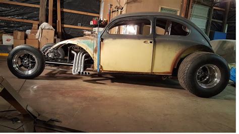1956 Vw Oval Bug Chopped Blown V8 Project Part 12 Youtube