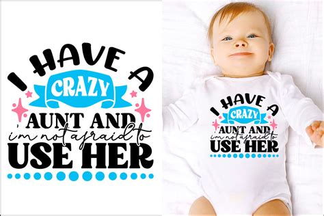 i have a crazy aunt and i m not afraid t graphic by sd design · creative fabrica
