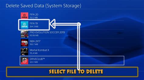 Easily Delete Saved Game Data From Your Ps4 Youtube