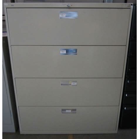 Hon filing cabinets organize your documents for easy access, and their locking file cabinets provide extra security. Hon 4-Drawer Lateral File - Used Storage - Used