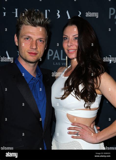 Nick Carter And Lauren Kitt Celebrate Coed Bachelor And Bachelorette Party At Ghostbar Inside