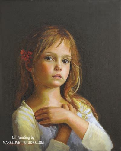 Cross My Heart Original Oil Painting By Marklovettstudio Flickr