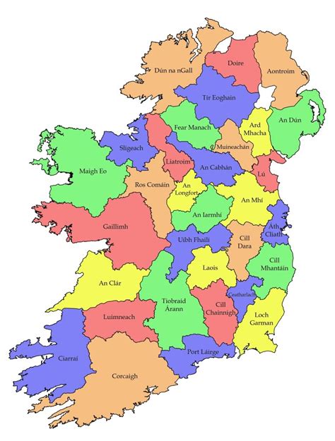 Ireland Outline Map Clipart Best
