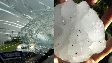 Hail Storm Freaks of Nature & largest hail stone ever 