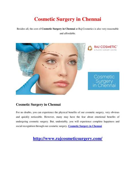 Ppt Cosmetic Surgery In Chennai Powerpoint Presentation Free