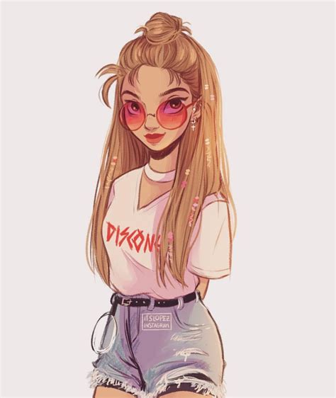 Credit To Itslopez On Instagram Character Art Girl Cartoon Cute