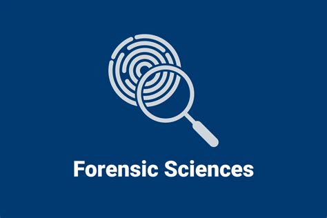 Forensic Sciences Card National Institute Of Justice