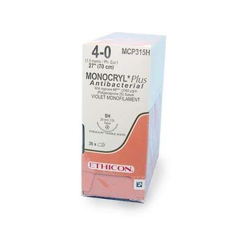 Monocryl Plus 40 Ag Sh ½ C36 Arkanum MÉxico