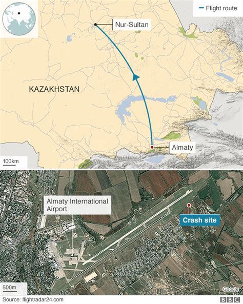 Kazakhstan Plane Crash Bek Air Plane Comes Down Near Almaty Airport