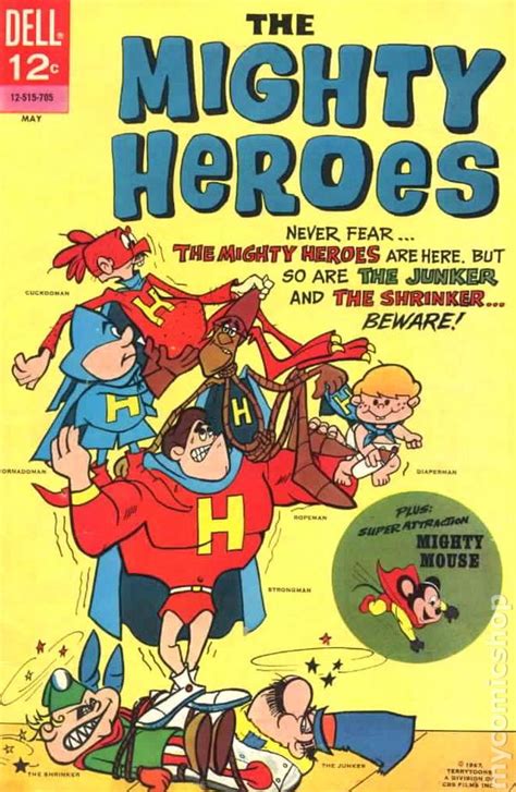 Mighty Heroes 1967 Dell Comic Books