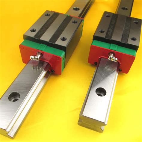 New Hiwin Hgr25 Linear Guide Rail 300mm With 2pcs Of Linear Block